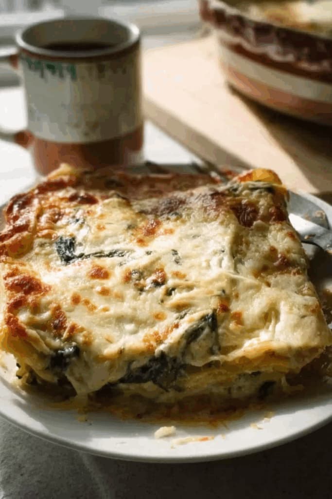 Mary Berry Spinach and Mushroom Lasagne