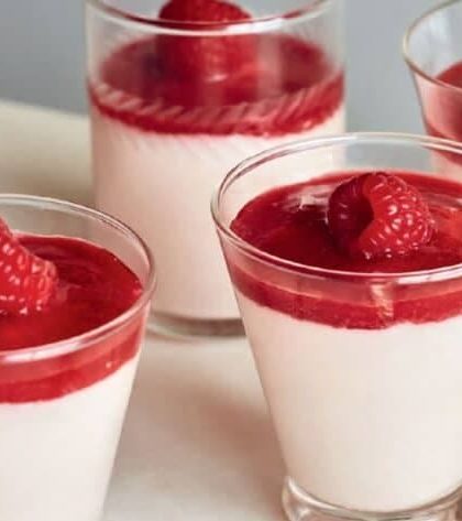 Mary Berry Raspberry Parfait