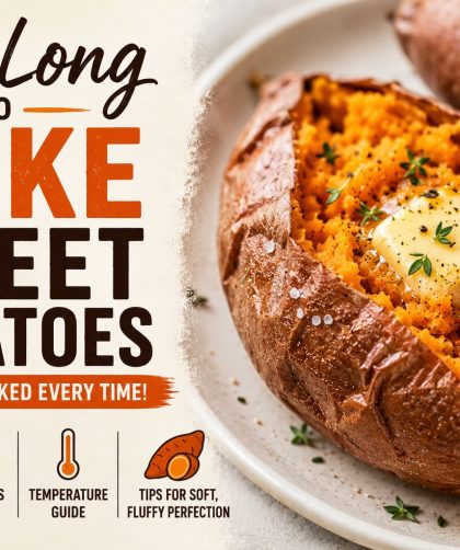 How Long to Bake Sweet Potatoes