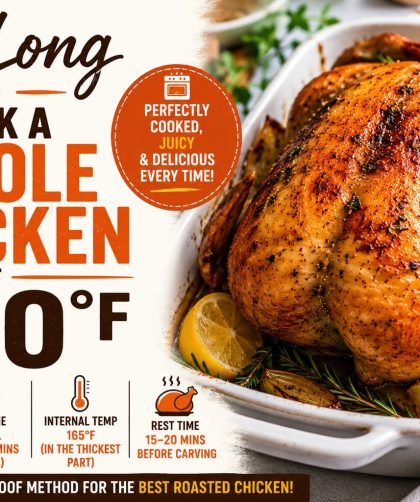 How Long to Cook a Whole Chicken at 350°F