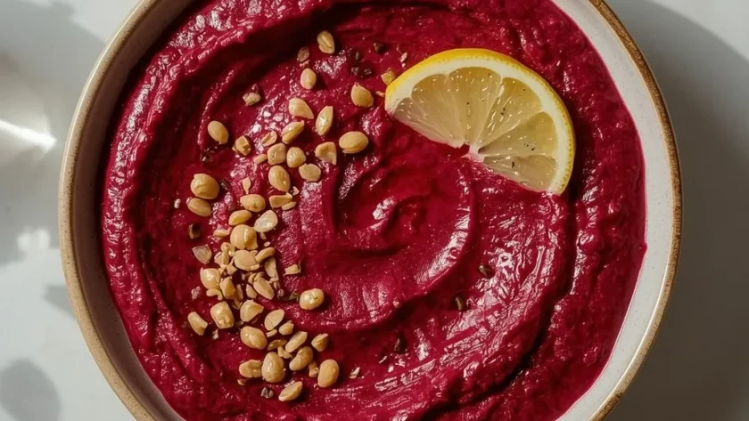Mary Berry Beetroot Hummus