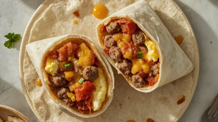 Mary Berry Breakfast Burritos