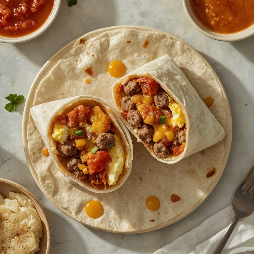 Mary Berry Breakfast Burritos