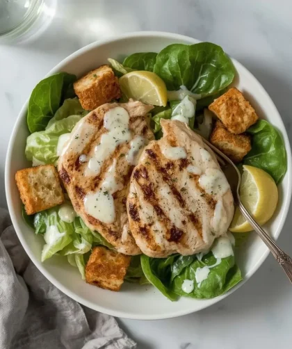 Mary Berry Chicken Caesar Salad