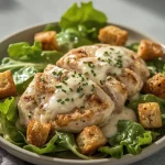 Mary Berry Chicken Caesar Salad - recipe card