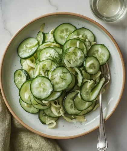 Mary Berry Cucumber Salad