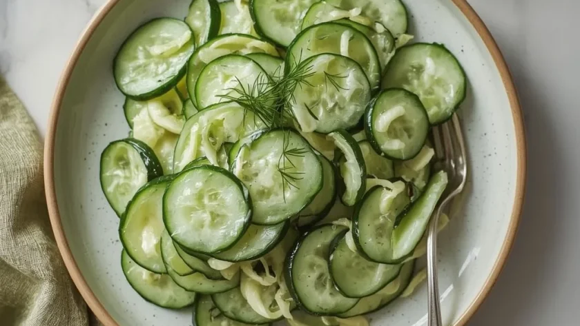 Mary Berry Cucumber Salad