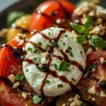 Mary Berry Tomato and Mozzarella Salad - recipe card