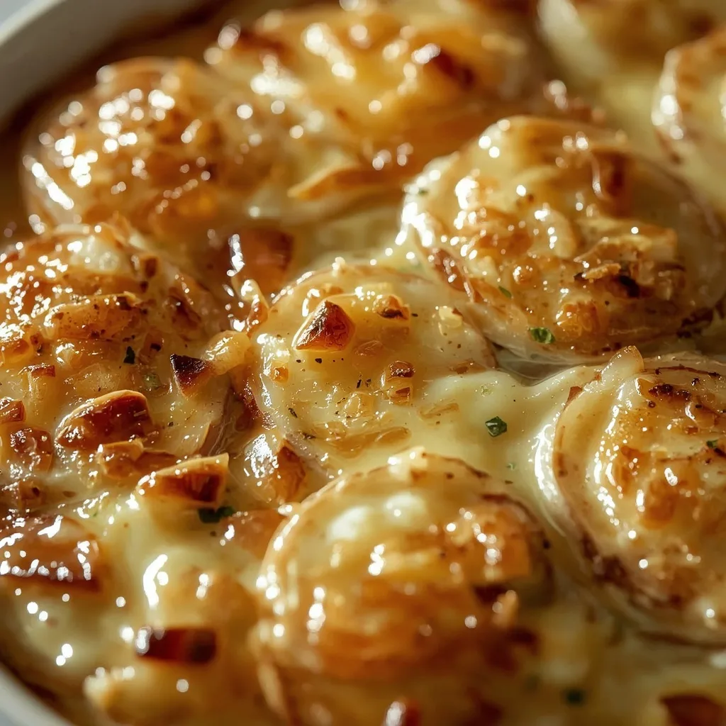 Mary Berry Creamy Potatoes au Gratin - recipe card