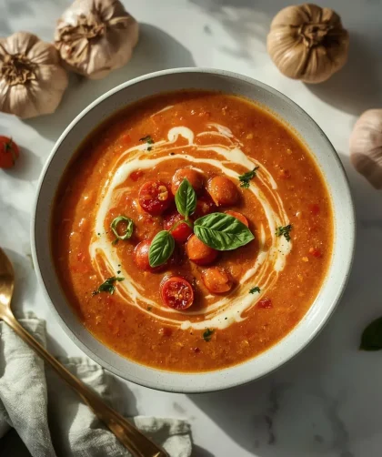 Mary Berry Roasted Tomato and Garlic Soup